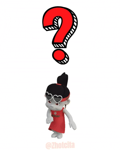 Question Mark What GIF by Zhotcita