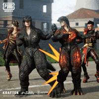 Angry Godzilla GIF by Official PUBG MOBILE