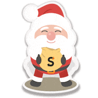 Feliz Caja Sticker by Simpack Envios