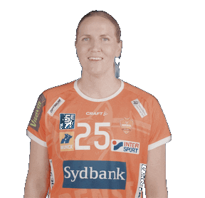 Orange Handball Sticker by Odense Håndbold