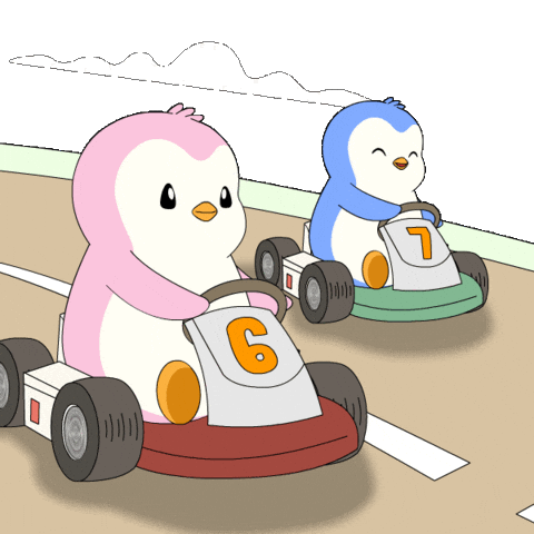 6 7 Penguin Sticker by Pudgy Penguins