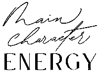 Main Character Energy Sticker