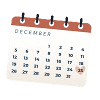 Christmas Calendar Sticker by Beauty by Earth