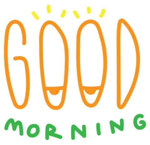 Good Morning Sticker by Go IZI