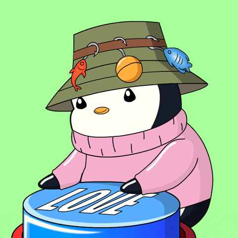 I Love You Kiss GIF by Pudgy Penguins