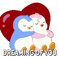 I Love You Hug Sticker by Pudgy Penguins