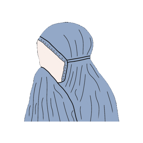Girl Pray Sticker