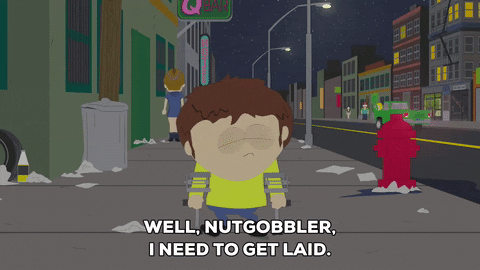 get laid jimmy valmer GIF by South Park 