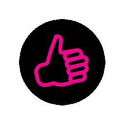 Promolab giphygifmaker like thumbs up thumb Sticker