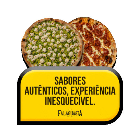 FalaguastaPizza giphyupload falaguasta sabores autenticos experiencia inesquecivel Sticker