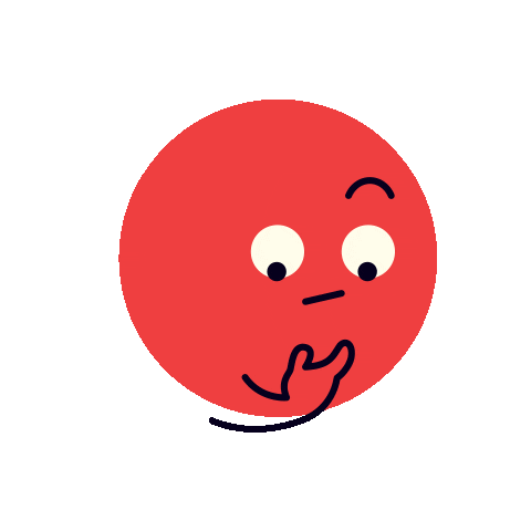 hustle_la giphyupload emoji thinking idea Sticker