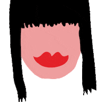 Face Eating Sticker by juliechicago