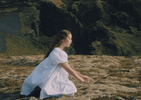 Mirror Iceland GIF by Laufey