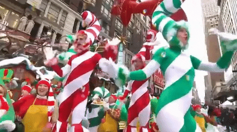 candy canes GIF by The 90th Macy’s Thanksgiving Day Parade