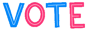Voting Election Day Sticker by Rainbow Brains