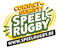 Contactgemist Sticker by Rugby Vlaanderen