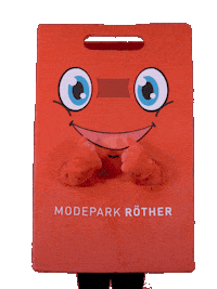 Maskottchen Sticker by Modepark Röther
