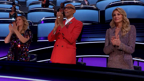 excited drew barrymore GIF by CBS