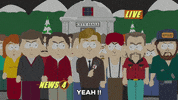 news crowd GIF by South Park 