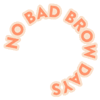Beauty Eyebrows Sticker by Bambii B