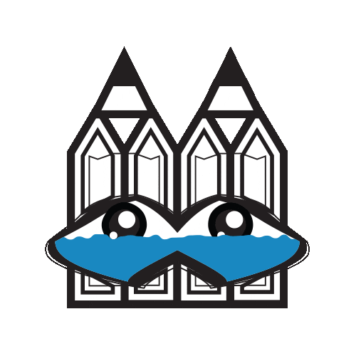 Dee Please Sticker by Stamatia Alexaki