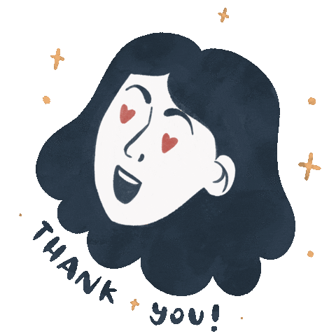 illodee giphyupload love heart thank you Sticker