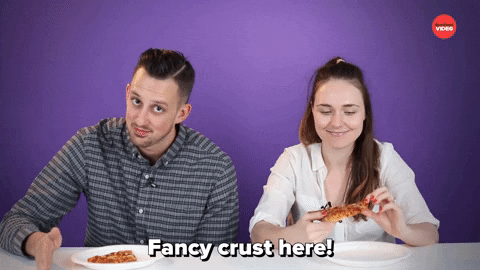 Pizza Fancy GIF by BuzzFeed