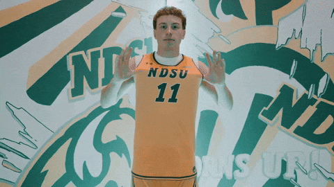 Ndsu Basketball GIF by NDSU Athletics