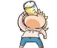 Drunk Cheers Sticker by Jin