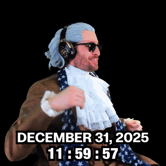 Spying Happy New Year GIF