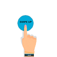 iMeelZ blue swipe up swipeup desliza Sticker