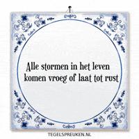 Storm Hoop GIF by Tegelspreuken.nl