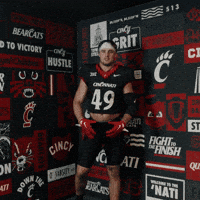 Cincinnati Football Jack GIF by Cincinnati Bearcats
