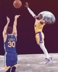 Interrupt Lebron James GIF