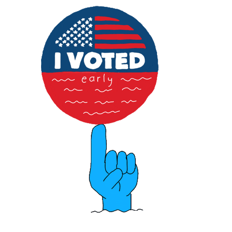 Vote Votebymail Sticker