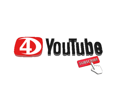 Youtube Subscribe Sticker by 4Dcolor