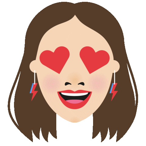 In Love Heart Sticker by meandmygirl