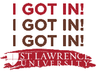 Stlawrenceu Class Of 2024 Sticker by St. Lawrence University
