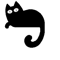 antaruxaAnimation cat logo 2d animation 3d animation Sticker