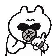 MEcompany-mikan music fun artist rabbit Sticker