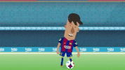 fc barcelona animation GIF by beko