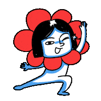 Happy Art Sticker by peeyong