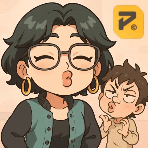 Wait What Kiss GIF by Persona