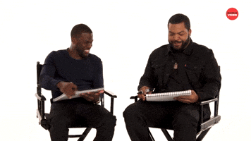 Kevin Hart & Ice Cube Laughing