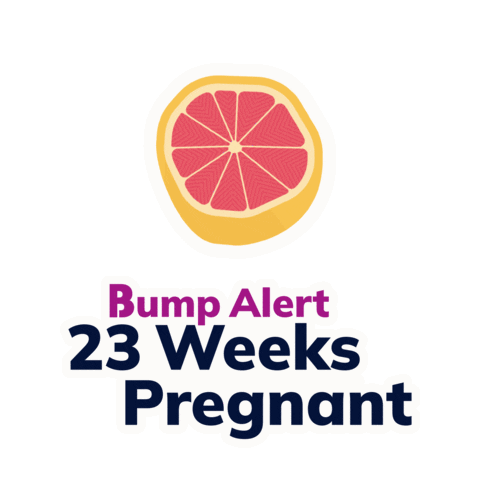 Pregnancy Baby Alert Sticker by The Bump