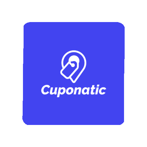 Cuponatic giphygifmaker logo cuponatic Sticker