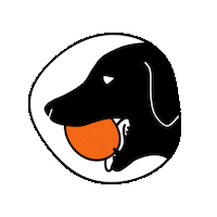 givethedogaball dog jelly golden retriever fetch Sticker