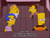 excited bart simpson GIF