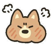 Angry Puppy Sticker
