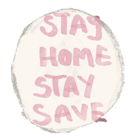 Stayathome Sticker by Blogprinzessin